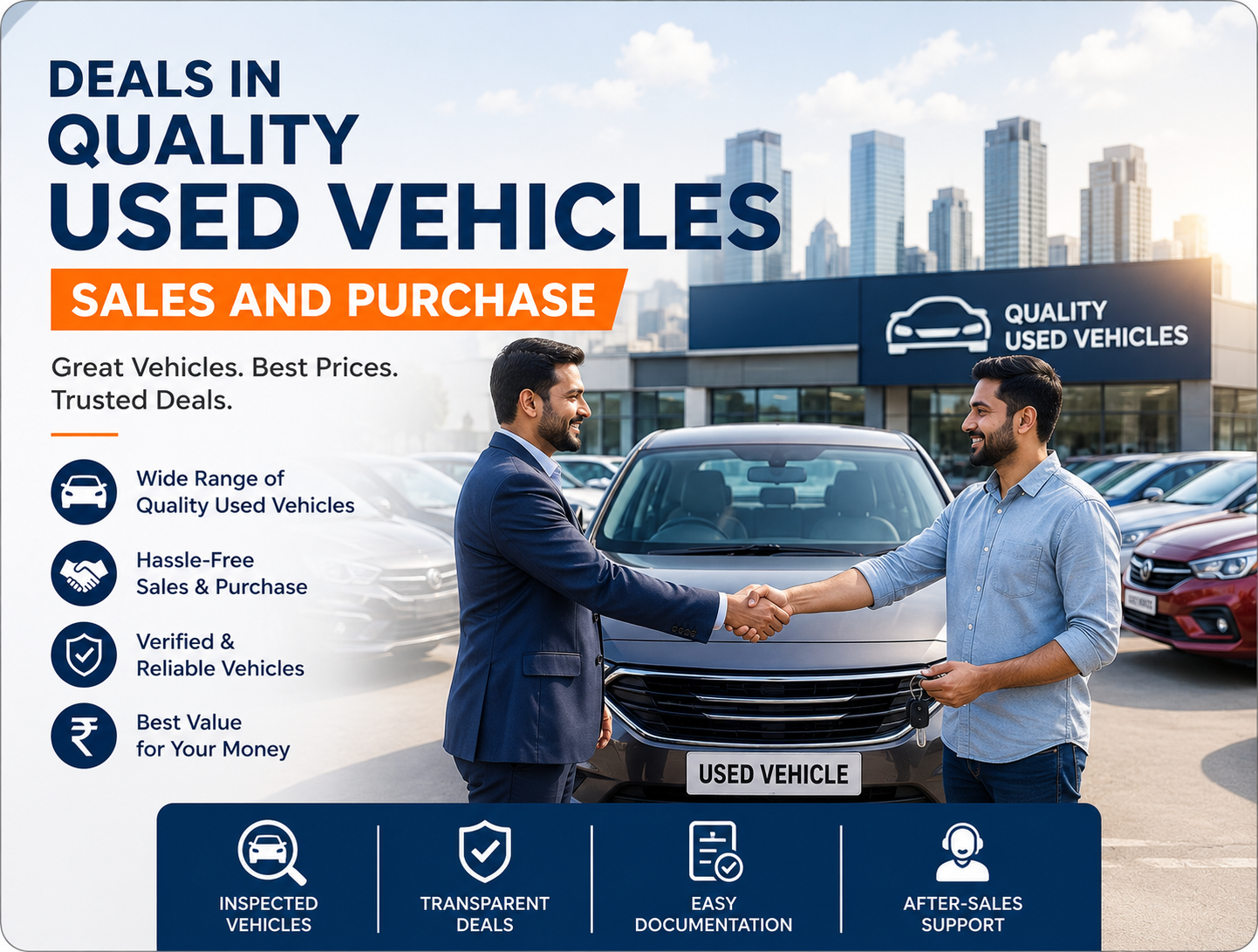 Used Vehicle Sales and Purchase